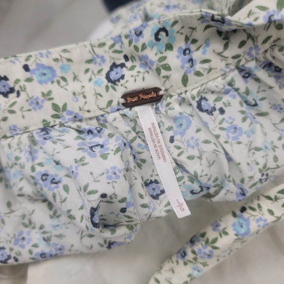 Free People Petunia Sleeveless Minidress In Tea Combo - Picture 8 of 10